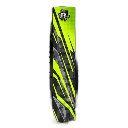 Comic Pop Arrow Wrap: Bright red and yellow packaging with comic book style graphics. | titlex-cutout