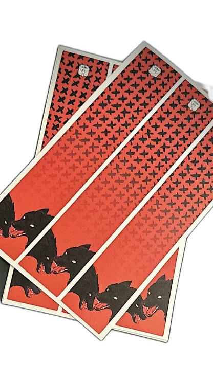 Band of Thieves Arrow Wraps, featuring vibrant, detailed artwork on white material. | titlex-cutout