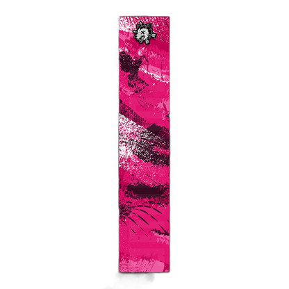 Comic Pop Arrow Wrap: Bright yellow, red, and black comic-style arrow design. | titlex-cutout
