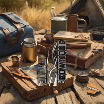 Comic Pop Arrow Wrap on rustic wood at golden hour, perfect Father's Day gift scene. | titlex-scene-fathers-day