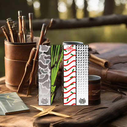 Arrow wraps on rustic wood at golden hour, perfect Father's Day gift display. | titlex-scene-fathers-day