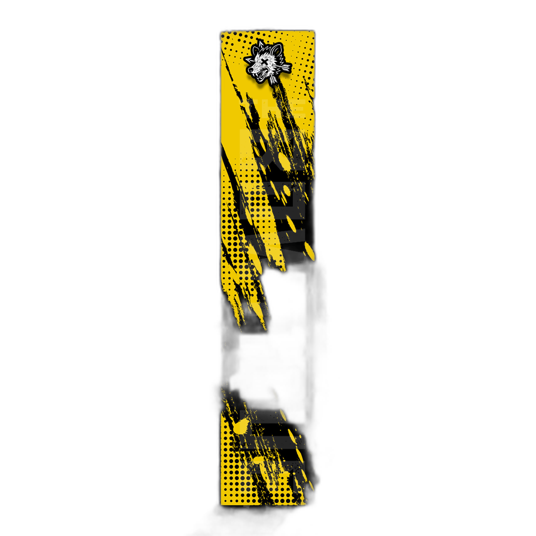 Comic Pop Arrow Wrap, featuring bright colors and comic book style graphics. | titlex-cutout