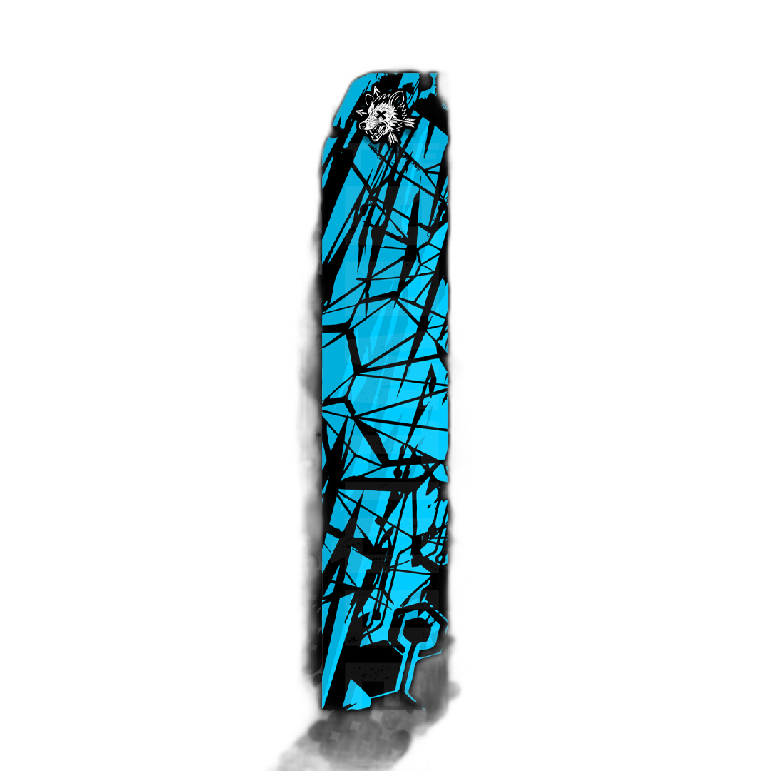 Comic Pop Arrow Wrap, featuring vibrant comic book style graphics and branding. | titlex-cutout