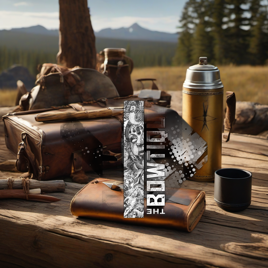Arrow wraps for "FALLEN KINGS" on a rustic table at golden hour, perfect Father's Day gift. | titlex-scene-fathers-day