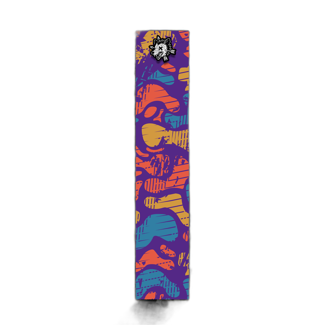 Comic Pop Arrow Wrap: Bright, stylized arrow design in vibrant colors. | titlex-cutout