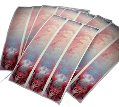 Pink ONI Arrow Wraps, featuring pink and black designs. | titlex-cutout
