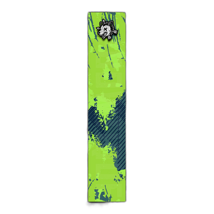 Comic Pop Arrow Wrap: Brightly colored, stylized arrow design, featuring comic book art elements. | titlex-cutout